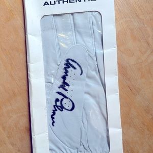 Authentic Arnold Palmer autograph golf glove
